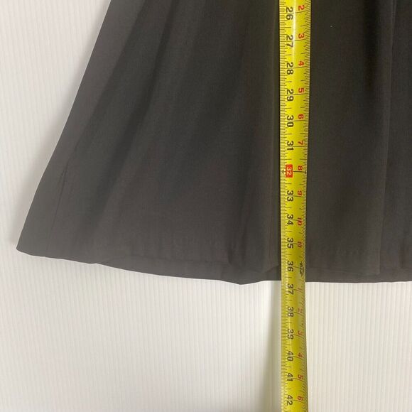 Annected Apparel Women's Black Mini Dress Sleeveless Zipper Size 10 Petite - Picture 8 of 13